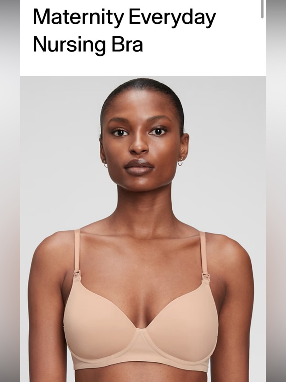 GAP maternity everyday nursing bra